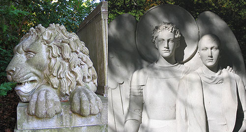 Caproni and Thaw memorials